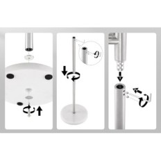 Porte-serviettes KES BTH219S4-2 Matte Staillet Poignée de salle de bains élégante et durable montée sur la paroi résistante à l'