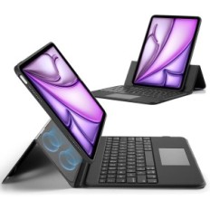 Fall mit ESR 6B021 Tastatur für iPad Air 13 '' (M2) 2024 mit Gładzik, Czarne