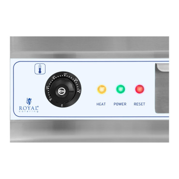 Grill Grill Plate de moldagem elétrica 300DEG C 60 cm 2 x 3200W