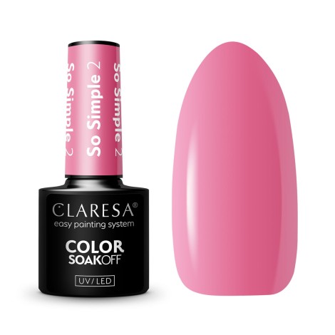 CLARESA Hibridni Lak So Simple 2 - 5g — skupaj prikazano