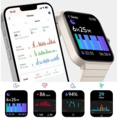 SmartWatch AEAC IDW15 1.8 '', Alexa, SpO2, Dream, Podómetro, Caki