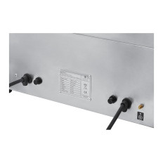 Grila grils Elektriskais liešanas plāksne 300deg C 60cm 2 x 3200W
