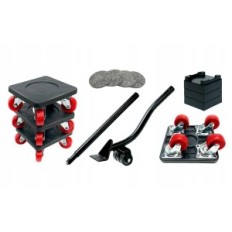 Pulley 001 transport rollers, 360 ° rotary wheels, up to 400 kg, 4 pcs.