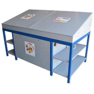 Delavnica delavnica Workshop Tabela za pranje delov in orodja MST 2000 s pokrovom