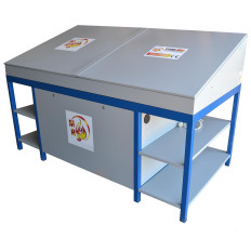 Workshop Workshop Workshop Table for Washing Parts and Tools MST 2000 with Cover