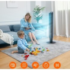 Herilios TF005DE torenventilator, 35 dB, 106 cm, 40w, zwart