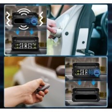 Sistema de monitoramento de pneus TPMS Vtopek, 6 modos de alarme