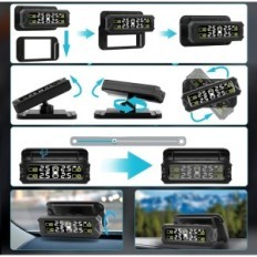 TPMS VTOKEK BAND MONITORING SYSTEEM, 6 ALARM-modi