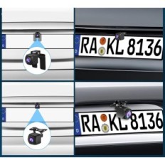 VTOPEK P056 Reversing Camera med 4,3 '', IP68, Nocturoper