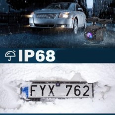 VTOPEK P056 Reversing Camera med 4,3 '', IP68, Nocturoper