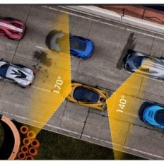 Cámara trasera VTOPEK DUAL 1080P MEDIA DE MEDIOS DE VISTA REPERTRADA, MODELO T30ZN