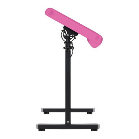 Repose-bras de tatouage Pro Ink 718, réglable, rose — vue latérale