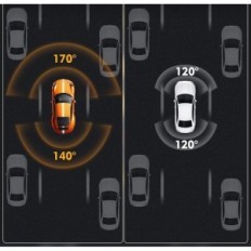 Lusterko wsteczne Jansite Stream Media Rearviev Mirror, T30, IP68