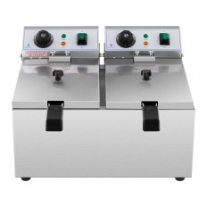 Duplo gastronômico gastronômico 230 V 2 x 3200W 2 x 8 L
