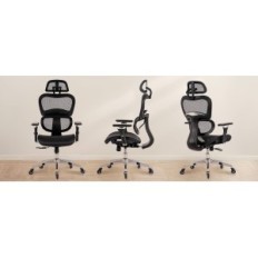 KLIM K800 office chair, 4D armrests, up to 125 kg, black, used