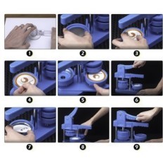 Identificatore Dyna-Living con 200 accessori, 58mm