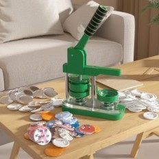 Dyna-Living Identifier Machine 44mm, groen, gebruikt