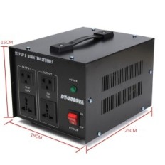 Meishile DT-2000VA 2000 W, 220V transformátor na 110 V