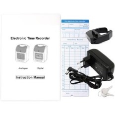 Clock with Honey Bear S-480P time stamp, 50 cards, exhibition