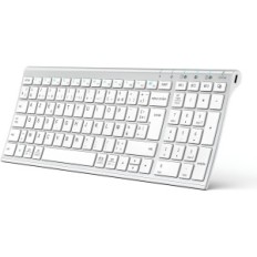 Tastiera ICLEVER 210917002 wireless FINO a 3 dispositivi azerty
