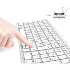 Bezdrôtový iclever 210917002 Klávesnica do 3 AZERTY ZARIADENIA