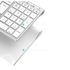 Wireless iClever 210917002 keyboard up to 3 Azerty devices