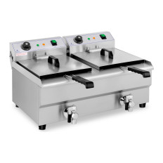 Dubultā gastronomiskā dubultā ar 230V 2 x 3200W 2 x 13 l