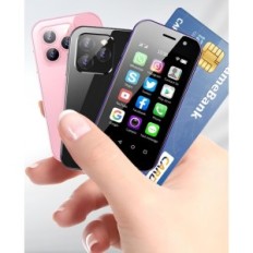 Smartphone Zokoke, 3 '' -näyttö, 2600 mAh, 3 Gt RAM, 64GB ROM, 2.0 + 5.0 MP, musta