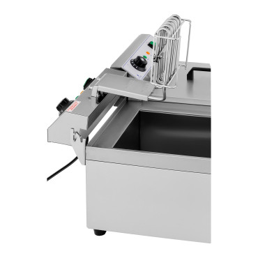 Dubultā gastronomiskā dubultā ar 230V 2 x 3200W 2 x 13 l