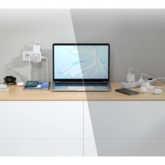 Tessan maitinimo kištukas 3 pratęsimo kortelė 3 TIPAS F, TS-301-DE-C, 2500W Max, pilka