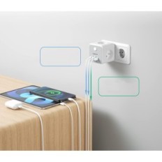 Tessan Power Plug 3 Podaljšana kartica 3 Tip F, TS-301-DE-C, 2500W max, siva