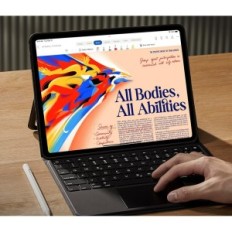 ESR 6B019 Näppäimistökotelo iPad Pro 11 tuumaa 2024 Musta valo Pysyvä