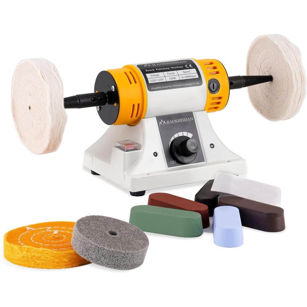 Polisher Baoshishan FBA-067LQ, 1750-10000 RPM, 220V, zonder plug-in