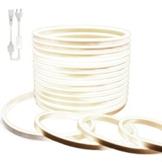 Neon Strap LED Bagzy 20m 220V IP65 120 LED / M White Color