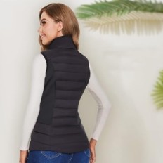 Kobiece kamizelki z podgrzewaniem Zogeicy HEATED CLOTHES, rozmiar S, czarna
