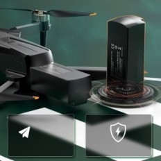 Dron Szubory A68 WiFi FPV s HD kamery, 2 batérie, prípad