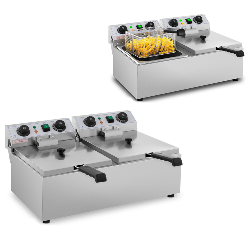Food prehrana devizijski časovni okvir 230 V 2 x 3200W 2 x 10 l