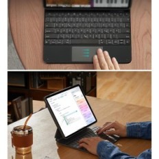 ESR iPad Pro 13 Cali klaviatuuri korpus M4, sülearvuti, mudel 6B023 QWERTZ