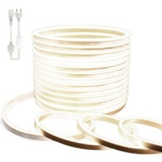 Neon Strap LED Bagza 20m 220V 120 LED / m, Hvit Natural, Ingen Emballasje