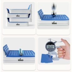 Pripučiamas Mattress Idoo Air Matess Modelis I-C-031, 190x137x38, mėlyna