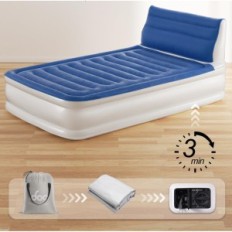 Φουσκωτό στρώμα Isoo Model Model I-C-031, 190x137x38, μπλε