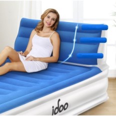 IDOO Air Materac Materac Μοντέλο I-C-031, 190x137x38, Βρώμικο, μετά την επισκευή