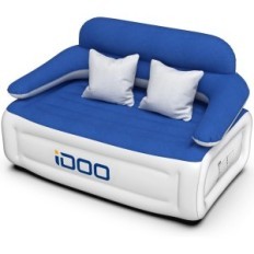 IDOO Oppblåsbar sofa, modell I-C-022, 152x92x84 cm, blå