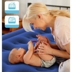 Madrats Single Idoo Mudel I-C-017, 190x99x33 cm, sinine