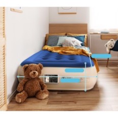 Mattress Single Idoo Model I-C-017, 190x99x33 cm, blue