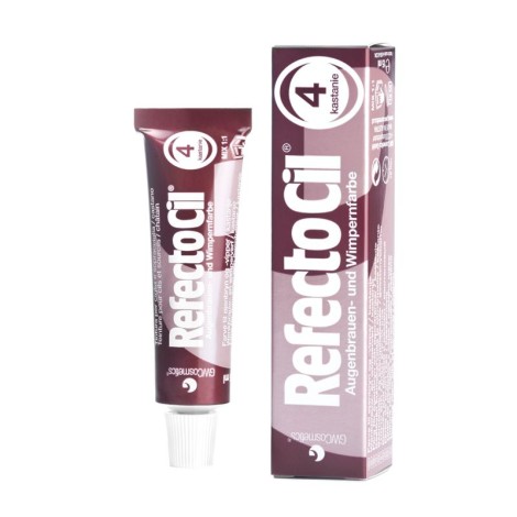 Gel χένα Refectocil 4 καστανό