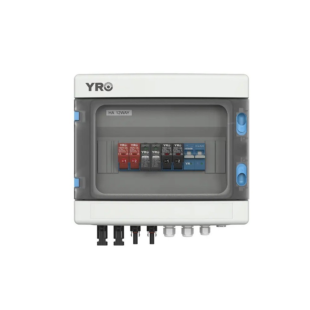 Yro Solar YrpvB 2/1 jakelulaatikko DC 600V: n aurinkosähköpaneelille