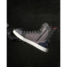 Herrenleder Motorradschuhe, rutschfeste Sohle, Größe 42