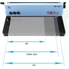 Rayson TD-130 traadi sidumismasin, 34 auku, A4, kuni 120 lehte, raster 3: 1