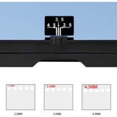 Rayson TD-130 máquina de ligação de arame, 34 furos, A4, até 120 folhas, 3: 1